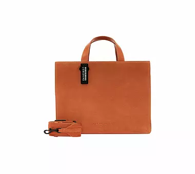 LIEBESKIND - Berlin Majory Light Powder popular Leather & Canvas Bag